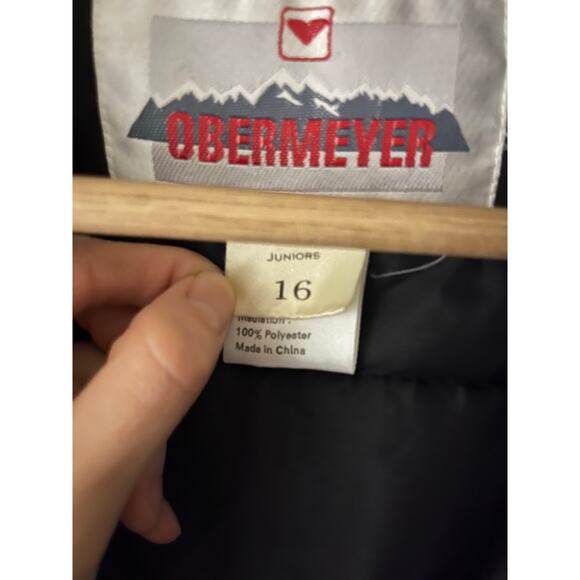 Vintage Obermeyer Stardust Ski Jacket Juniors 16 / Women XS‑M Winter Retro Parka - Picture 6 of 8